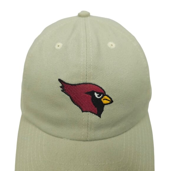 Arizona Cardinals NFL Football Adjustable Size Cap Strapback Baseball Hat Khaki - Picture 9 of 14